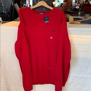 Chaps new with tags. XXL. Red knit